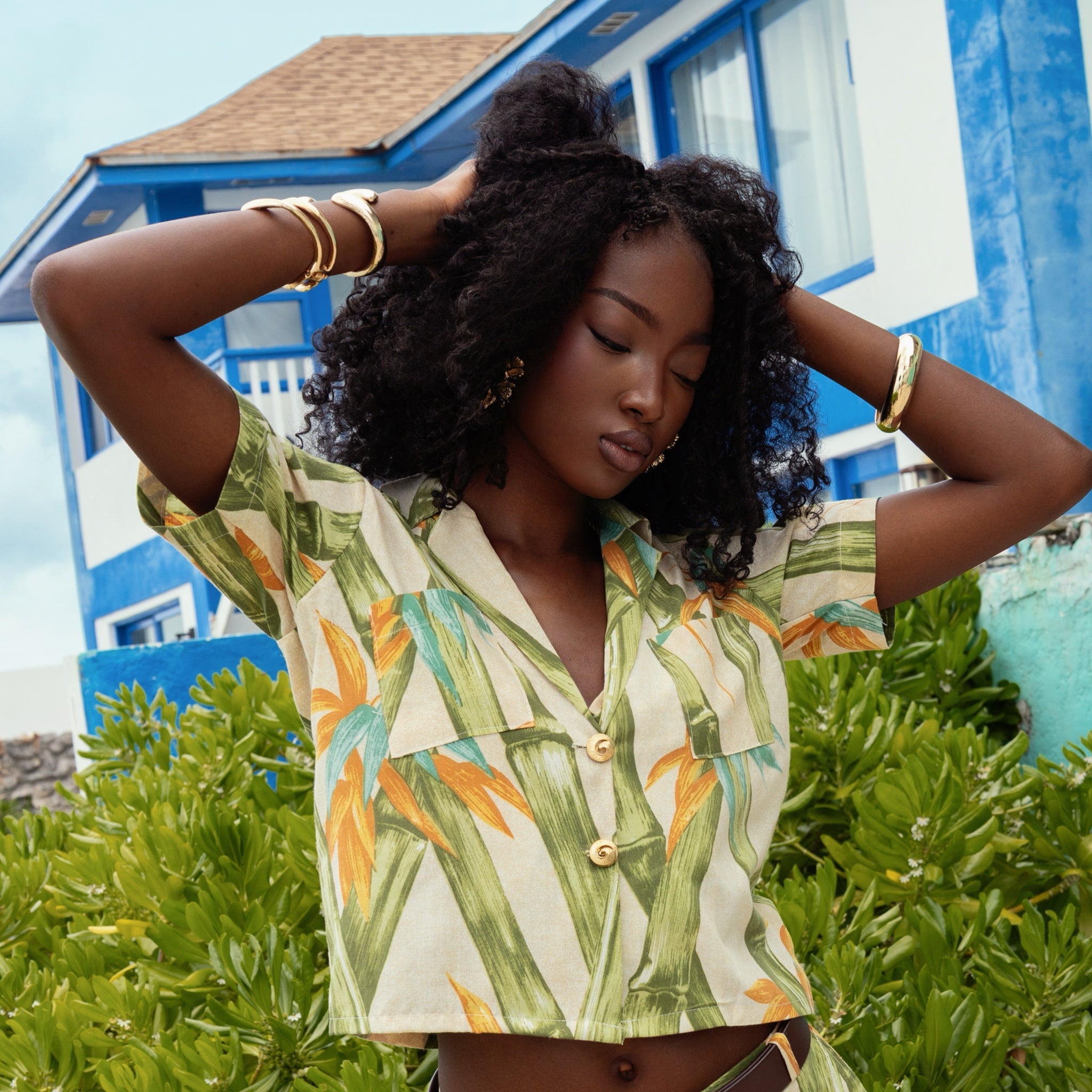 Sugarcane Crop Blouse