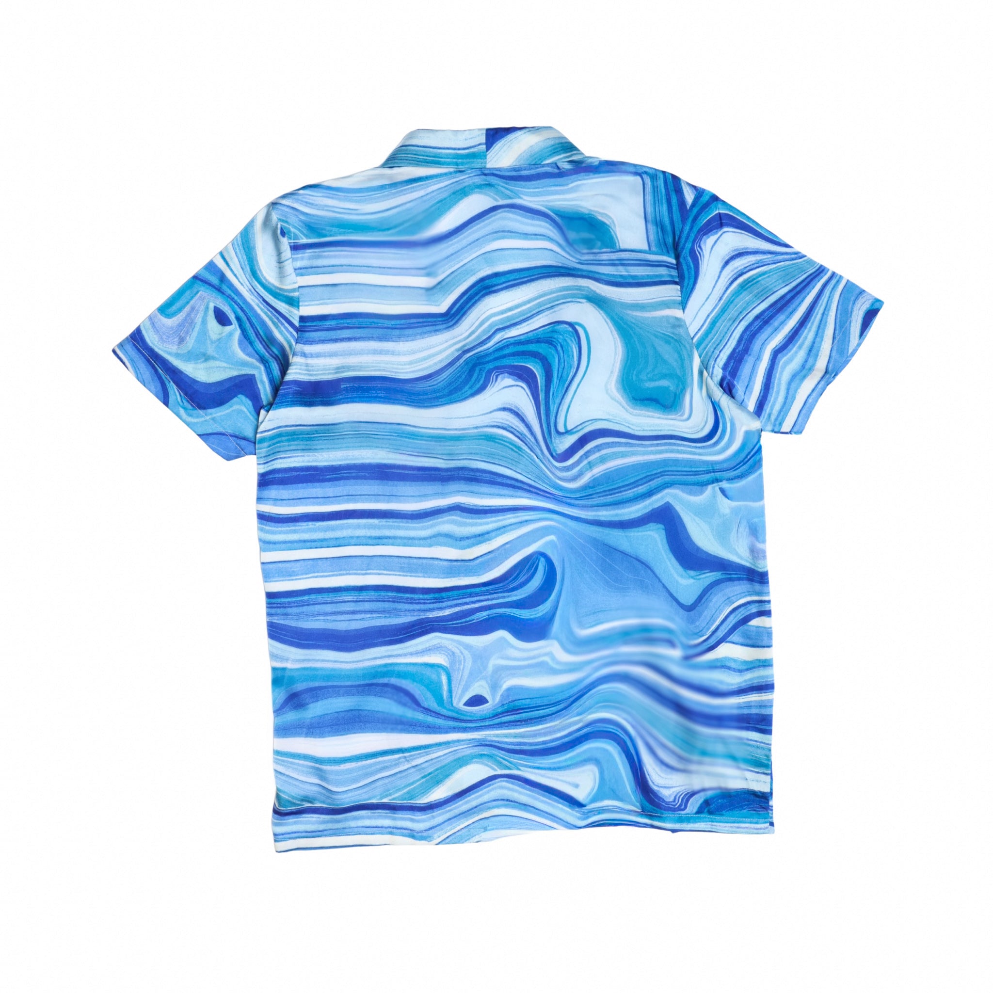 Shallow Seas Lapel Shirt