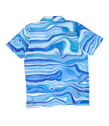 Shallow Seas Lapel Shirt