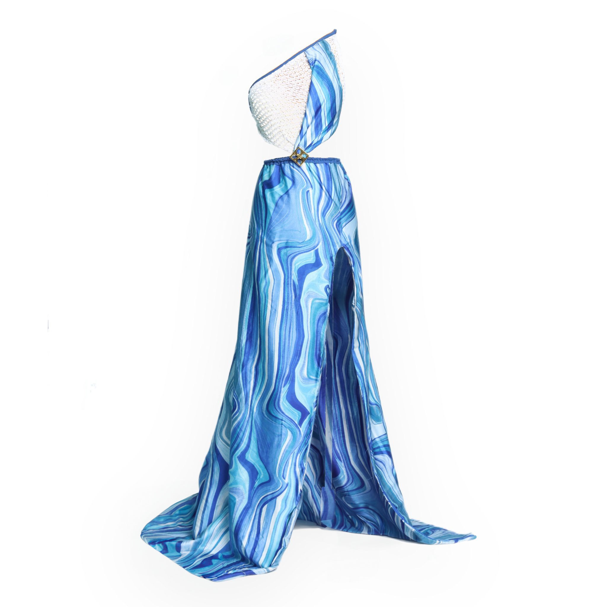 Exuma One Shoulder Maxi Dress