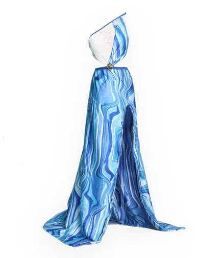 Exuma One Shoulder Maxi Dress